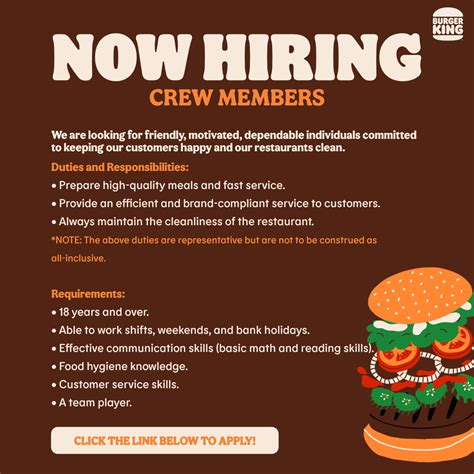 burger king jobs hiring now